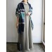 Women Sweatshirt Solid Side Pockets Maxi Length Casual Midi Dresses