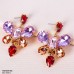 TEDH259 KSU Imported Earrings Pair