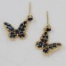 TEDH304 DNG Butterfly Drop Earrings