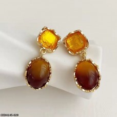 CEDH145 SKM Dabble Color Drop Earrings